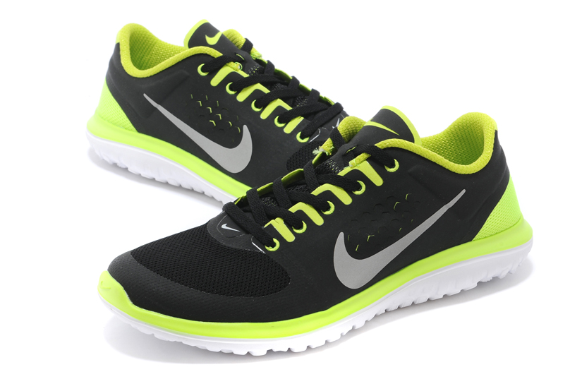 Nike FS Lite running sans chaussures vert noir (4)